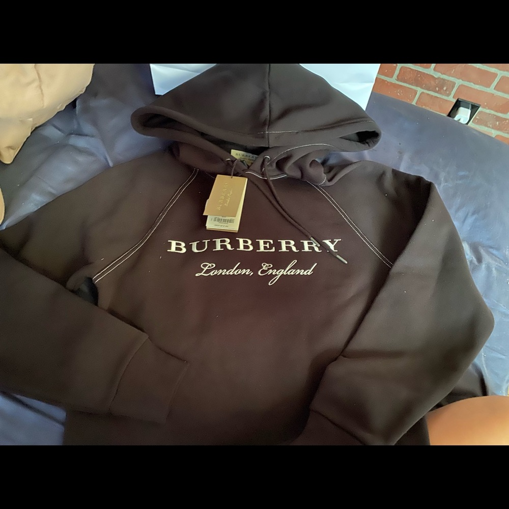 Burberry authentic hoodie sz xs